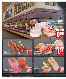 Fleischwurst im EDEKA Prospekt "Unerwartet günstig, gewohnt vielfältig" auf Seite 14