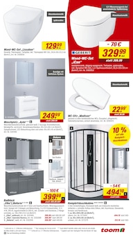 Waschbecken Angebot im toom Baumarkt Prospekt, gültig von 21.06.2025 bis 27.06.2025 Waschbecken Angebot im aktuellen toom Baumarkt Prospekt auf Seite 17