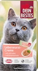 Katzenleckerli Leberwurstcreme (8x10 g) von Dein Bestes im aktuellen dm-drogerie markt Prospekt für 1,55 €