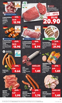 Steak im aktuellen Kaufland Prospekt (Göttingen) Steak im Kaufland Prospekt "Aktuelle Angebote" mit 54 Seiten (Göttingen)