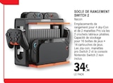 Socle de rangement switch 2 - NACON à 34,90 € dans le catalogue E.Leclerc