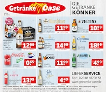 Getränke Oase Prospekt für Kamen: "Aktuelle Angebote", 1 Seite, 08.12.2025 - 13.12.2025