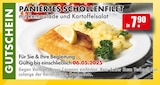 Aktuelles Paniertes Schollenfilet Angebot bei Möbel Mahler Siebenlehn in Leipzig ab 7,90 €
