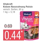 Katzen Nassnahrung Poésie von Vitakraft im aktuellen Marktkauf Prospekt für 0,44 €