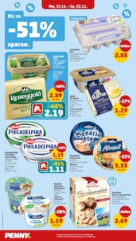 Butter im aktuellen Penny Prospekt (Rostock) Butter im Penny Prospekt "Wer günstig will, muss Penny." mit 48 Seiten (Rostock)