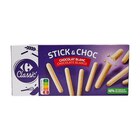 Bâtonnets Stick & Choc - CARREFOUR CLASSIC' en promo chez Carrefour Bâtonnets Stick & Choc - CARREFOUR CLASSIC' dans le catalogue Carrefour