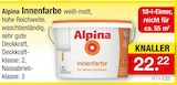 Aktuelle Alpina Angebote bei Zimmermann in Wiesbaden Aktuelles Innenfarbe Angebot bei Zimmermann in Wiesbaden ab 22,22 €