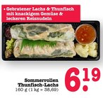 Aktuelles Sommerrollen Thunfisch-Lachs Angebot bei E center in Pforzheim ab 6,19 €