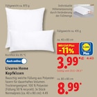 Kopfkissen Angebote von Livarno Home bei Lidl Aalen für 3,99 €