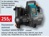 BAUHAUS Riemerling - Hauswasserautomat 'Comfort 5000/5E LCD' Hauswasserautomat 'Comfort 5000/5E LCD' Angebot bei BAUHAUS Riemerling im Prospekt Handzettel KW 23
