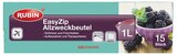 EasyZip Allzweckbeutel mit Gleitverschluss 1 oder 3 Liter von Rubin für 1,11 € bei Rossmann im Angebot EasyZip Allzweckbeutel mit Gleitverschluss 1 oder 3 Liter von Rubin im aktuellen Rossmann Prospekt