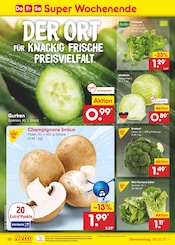 Champignons Angebote im Prospekt "Aktuelle Angebote" von Netto Marken-Discount auf Seite 44