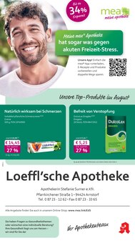 mea - meine apotheke Prospekt der KW 32 "Unsere August-Angebote" Aktueller mea - meine apotheke Prospekt "Unsere August-Angebote" Seite 1 von 4 Seiten