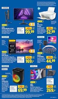 Fernseher im aktuellen Lidl Prospekt (Lüneburg) Fernseher im Lidl Prospekt "LIDL LOHNT SICH" mit 71 Seiten (Lüneburg)