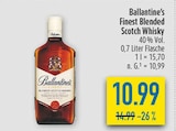 Aktuelles Finest Blended Scotch Whisky Angebot bei diska in Erlangen ab 10,99 €