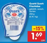Aktuelles Quark Frischkäse Angebot bei Netto Marken-Discount in Berlin ab 1,69 €
