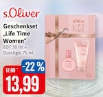 Geschenkset Life Time Women Angebote von s.Oliver bei Kaufhaus Stolz Neubrandenburg für 13,99 €