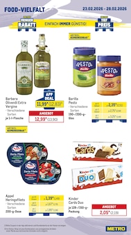 Barilla im METRO Prospekt "Wochenangebote SCO + Gewinnspiel + Outdoor" mit 77 Seiten (Duisburg)