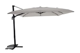 Parasol déporté coloris beige en aluminium et polyester - 300 x 300 cm - BOTANIC® - Botanic Parasol déporté coloris beige en aluminium et polyester - 300 x 300 cm - BOTANIC® à 399,00 € dans le catalogue Botanic