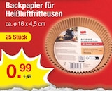 Backpapier für Heißluftfritteusen bei Zimmermann im Hambühren Prospekt für 0,99 €