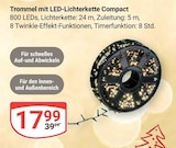 Trommel mit LED-Lichterkette Compact bei GLOBUS im Wiesbaden Prospekt für 17,99 €
