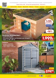 Gartenhaus im Netto Marken-Discount Prospekt Aktuelle Angebote auf S. 51