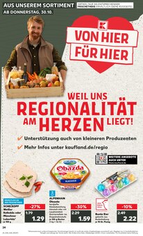 Eier im aktuellen Kaufland Prospekt (München) Eier im Kaufland Prospekt "RICHTIG FRISCH" mit 69 Seiten (München)