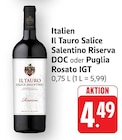 Salice Salentino Riserva DOC im Angebot bei EDEKA in Heidenheim Salice Salentino Riserva DOC Angebote von Il Tauro bei EDEKA Heidenheim für 4,49 €