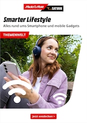 Aktueller MediaMarkt Saturn Prospekt mit Smartphone, "THEMENWELT Handy & Gadgets", Seite 1