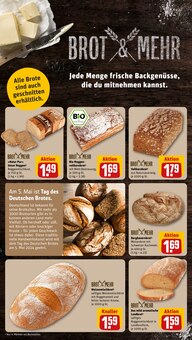 Brot im REWE Prospekt "Dein Markt" mit 26 Seiten (Magdeburg)