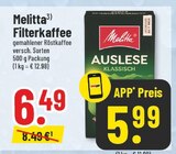 Aktuelles Filterkaffee Angebot bei Trinkgut in Duisburg ab 5,99 €
