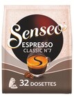 Dosettes expresso x32 classic - SENSEO en promo chez Intermarché Express Roubaix à 2,32 €