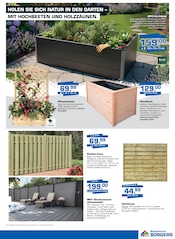 Zaun im Bauzentrum Borgers Prospekt in Voerde Aktueller Bauzentrum Borgers Prospekt mit Zaun, "DAS IST JA FAST GESCHENKT - SCHNELL ZUGREIFEN!", Seite 7