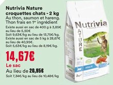 Real Nature - Nutrivia nature - Animalis Real Nature - Nutrivia nature à 14,67 € dans le catalogue Animalis "Les ani'max, 10 jours de maxi remises"