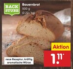 Bauernbrot Angebote von Backstube bei Netto Marken-Discount Wermelskirchen für 1,11 €