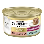 Aktuelles GOURMET Gold Raffiniertes Ragout Duetto mit Lachs & Seelachs 85 g Angebot bei Zookauf in Hannover ab 0,49 €