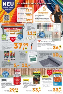 Farbe im aktuellen Globus-Baumarkt Prospekt (Halle (Saale)) Farbe im Globus-Baumarkt Prospekt "Immer eine Idee besser" mit 20 Seiten (Halle (Saale))