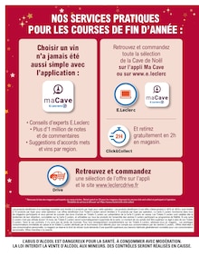 Catalogue E.Leclerc de la semaine 51, "SPÉCIAL CAVE DE NOËL à prix E.LECLERC", page 2, 09/12/2025 - 20/12/2025 Prospectus E.Leclerc en cours, "SPÉCIAL CAVE DE NOËL à prix E.LECLERC", page 2 sur 16