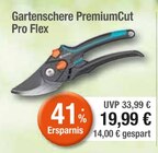 Gartenschere PremiumCut Pro Flex im EDEKA Prospekt Gartenschere PremiumCut Pro Flex von Gardena im aktuellen EDEKA Prospekt für 19,99 €