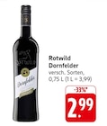 Dornfelder im Angebot bei EDEKA in Kaiserslautern Dornfelder Angebote von Rotwild bei EDEKA Kaiserslautern für 2,99 €