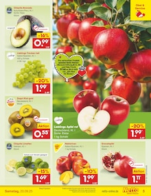 Äpfel im Netto Marken-Discount Prospekt "Aktuelle Angebote" mit 58 Seiten (Bremerhaven)