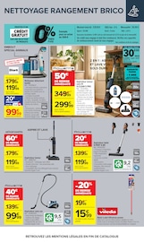 Promos Aspirateur dans le catalogue "LE MOIS DES SUPPORTERS" de Carrefour Aspirateur en promo dans le catalogue Carrefour à la page 55