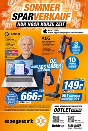 Staubsauger im expert Prospekt in Ibbenbüren Aktueller expert Prospekt mit Staubsauger, "Top Angebote", Seite 1