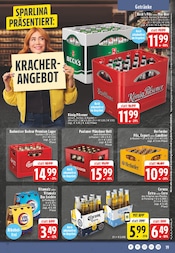 Bier im EDEKA Prospekt in Blomberg Aktueller EDEKA Prospekt mit Bier, "Aktuelle Angebote", Seite 21