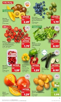 Kiwi Angebot im aktuellen Kaufland Prospekt auf Seite 3