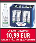 St. Gero Heilwasser Angebote von Gerolsteiner bei Nuck Getränke Dresden für 10,99 €