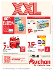 Promos Pampers dans le catalogue "XXL" de Auchan Hypermarché Pampers en promo dans le catalogue Auchan Hypermarché à la page 28