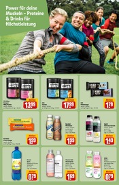 Whey Protein im REWE Prospekt in Kiel Aktueller REWE Prospekt mit Whey Protein, "Dein Markt", Seite 22