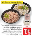 EDEKA Elchingen - Straßburger Wurstsalat Angebot im Prospekt Straßburger Wurstsalat bei EDEKA im Elchingen Prospekt für 1,19 €