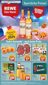 REWE Prospekt Dein Markt mit  Seiten